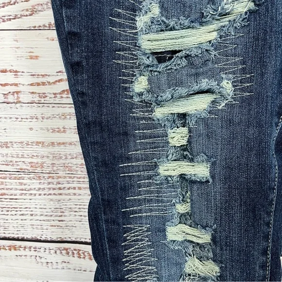 Torrid Premium Distressed Boyfriend Denim Jeans - Picture 5 of 16